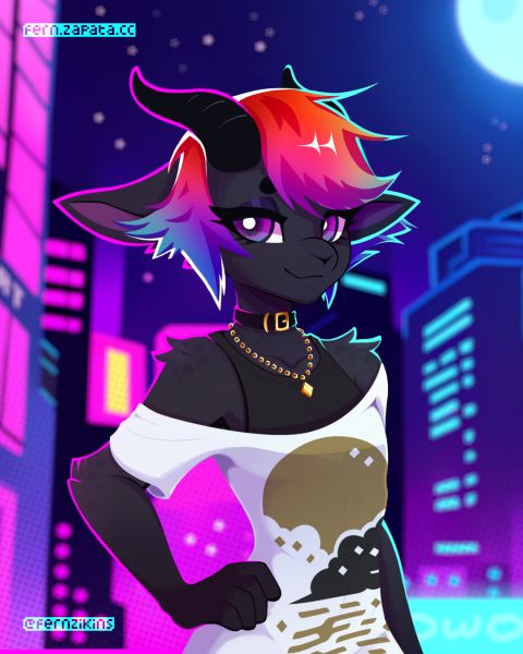 Goat Gazelle Furry Character Thing